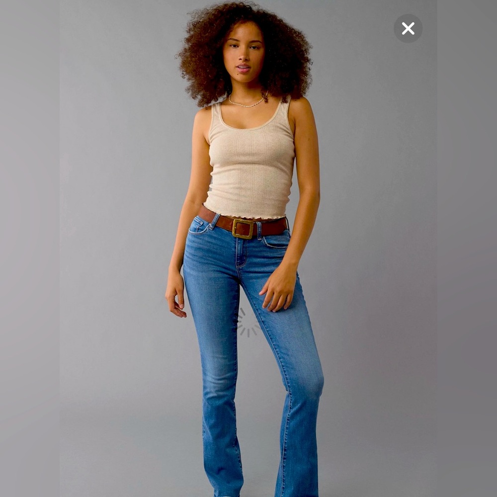 AE Next Level Curvy High-Waisted Skinny Kick Jean